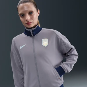 Damska przedmeczowa kurtka piłkarska Nike Dri-FIT Norwegia Academy Pro - Fiolet