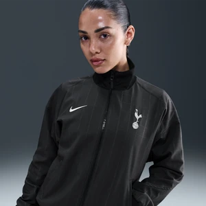 Damska przedmeczowa kurtka piłkarska Nike Dri-FIT Tottenham Hotspur Strike (wersja wyjazdowa) - Czerń