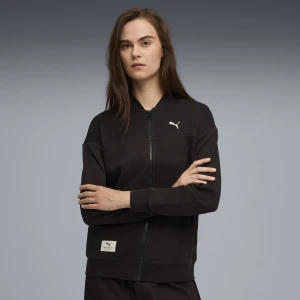 Damska rozpinana kurtka PUMA Class, Odzież, Czarny,
