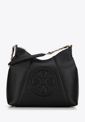 Damska shopperka z imitacji skóry czarna Wittchen