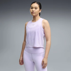 Damska skrÃ³cona koszulka na ramiÄ…czkach PUMA x HYROX CLOUDSPUN ThermoAdapt, OdzieÅ¼, Fioletowy