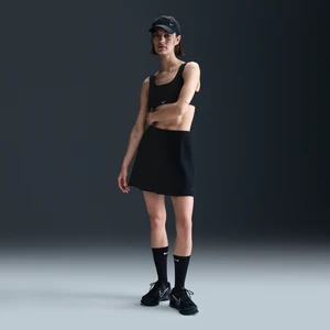 Zdjęcie produktu Damska spódnica mini z prążkowanego materiału Nike Sportswear Chill Knit - Czerń