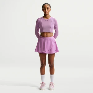 Damska spódnica z wysokim stanem do tenisa Dri-FIT NikeCourt Slam - Fiolet