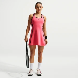 Damska sukienka do tenisa Dri-FIT NikeCourt Advantage - Różowy