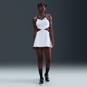 Damska sukienka do tenisa Dri-FIT NikeCourt Slam - Biel