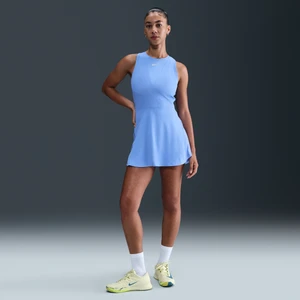 Damska sukienka do tenisa Dri-FIT NikeCourt Slam - Niebieski