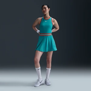 Damska sukienka do tenisa Dri-FIT NikeCourt Slam - Zieleń
