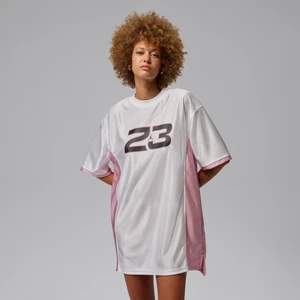 Damska sukienka Jordan Brooklyn Jersey - Biel
