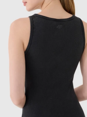 Damska sukienka midi 4F 4FRSS25TDREF180 - czarna