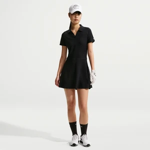 Damska sukienka polo do golfa Nike Victory Dri-FIT - Czerń