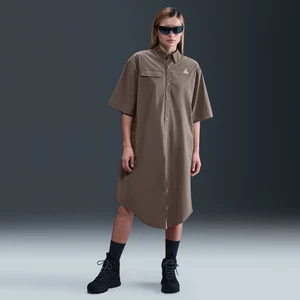 Damska sukienka z ochroną przed promieniowaniem UV Dri-FIT ADV Nike ACG „Orb Weaver” - Brązowy