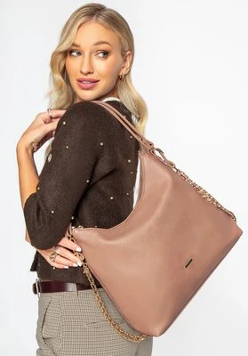 Damska torba – plecak ze skóry ekologicznej beżowa Wittchen