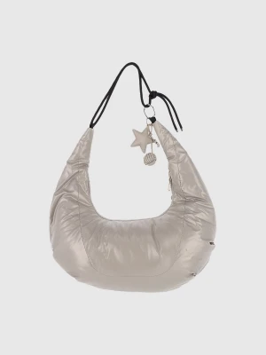 Damska torebka na ramię 4F 4FRSS25ASBGF089 - beżowa