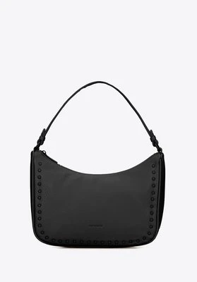 Damska torebka na ramię z imitacji skóry czarna Wittchen