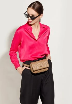 Damska torebka nerka geometrycznie pikowana beżowa Wittchen