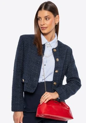 Damska torebka z imitacji skóry z zapięciem na bigiel czerwona Wittchen