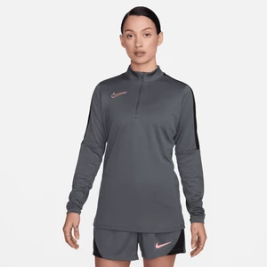 Damska treningowa koszulka piłkarska Nike Dri-FIT Academy - Szary