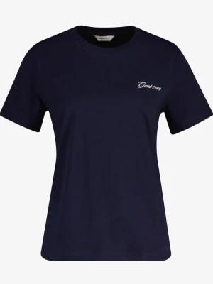 Damski bawełniany t-shirt regular fit GANT