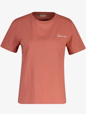 Damski bawełniany t-shirt regular fit GANT