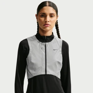 Damski bezrękawnik do biegania Nike Swift Flash - Szary