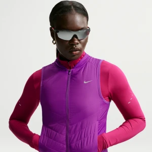 Damski bezrękawnik do biegania Nike Tempo Repel Warm - Fiolet
