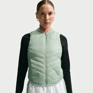 Damski bezrękawnik do biegania Nike Tempo Repel Warm - Zieleń