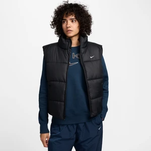 Damski bezrękawnik o luźnym kroju Therma-FIT Nike Classic Puffer - Czerń