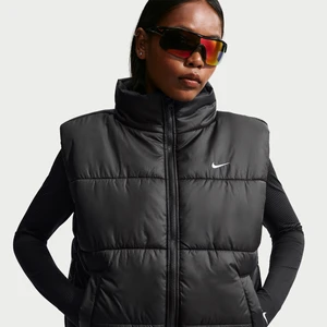 Damski bezrękawnik o luźnym kroju Therma-FIT Nike Classic Puffer - Czerń