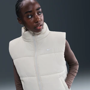 Damski bezrękawnik o luźnym kroju Therma-FIT Nike Sportswear Classic Puffer - Szary