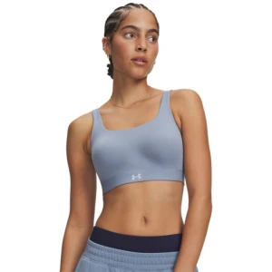 Damski biustonosz treningowy Under Armour UA Effortless High - niebieski