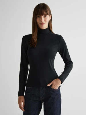 Top z golfem i długim rękawem GANT