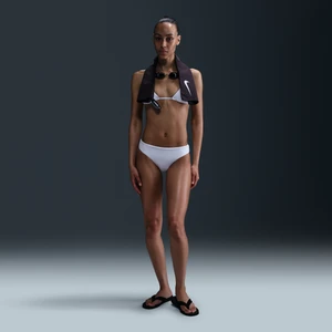 Damski dół od bikini Hipster Nike Swim Essential - Biel