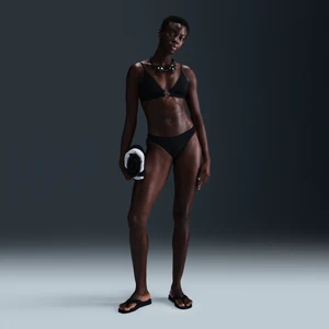 Damski dół od bikini typu sling Nike Swim Essential - Czerń