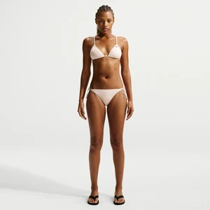 Damski dół od bikini wiązany sznurkami Nike Swim Effortless Essential - Biel