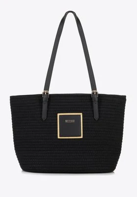 Damski koszyk z domieszką bawełny czarny Wittchen