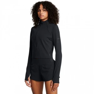 Damski longsleeve do biegania Under Armour UA Launch Elite Half Zip - czarny