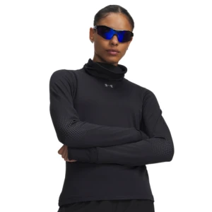 Damski longsleeve do biegania Under Armour UA Velociti Cold Weather Layer - czarny