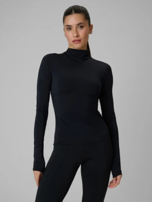 Damski longsleeve treningowy 4F 4FWSS26TFLOF502 - czarny