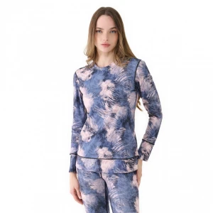 Damski longsleeve treningowy Roxy Daybreak Top - niebieski