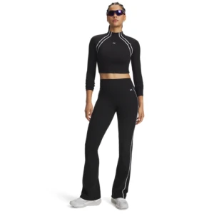 Damski longsleeve treningowy Under Armour Motion LS Mock - czarny
