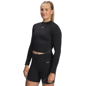 Damski longsleeve treningowy Under Armour UA Vanish Seamless LS - czarny
