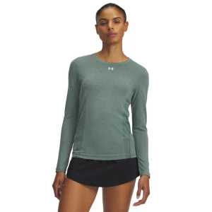 Damski longsleeve treningowy Under Armour Vanish Seamless Loose Ls - zielony