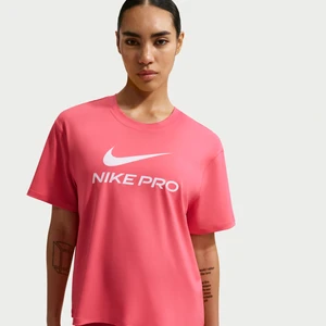 Zdjęcie produktu Damski luźny T-shirt Nike Pro - Różowy