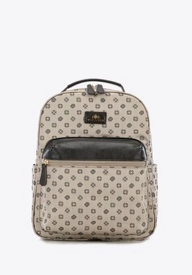 Damski plecak miejski w eleganckim wydaniu beżowy Wittchen