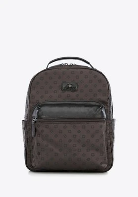 Damski plecak miejski w eleganckim wydaniu brązowy Wittchen