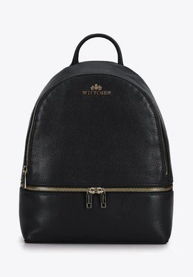 Damski plecak skórzany z poziomym suwakiem Wittchen