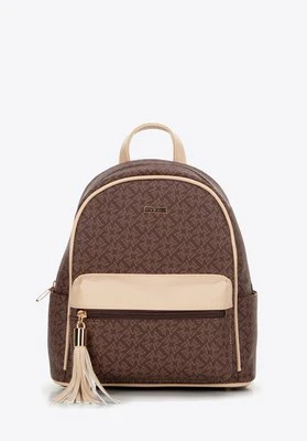 Damski plecak z ekoskóry i chwostem brązowy Wittchen