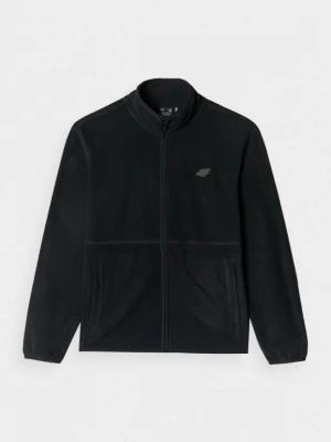 Damski polar rozpinany bez kaptura 4F 4FWMM00TFLEF314 - czarny