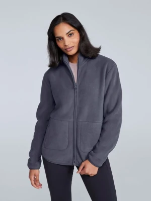 Damski polar z podszewką Animal Freya Borg - Grey