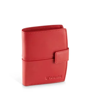 Damski portfel Valentini Milford 297 czerwony
